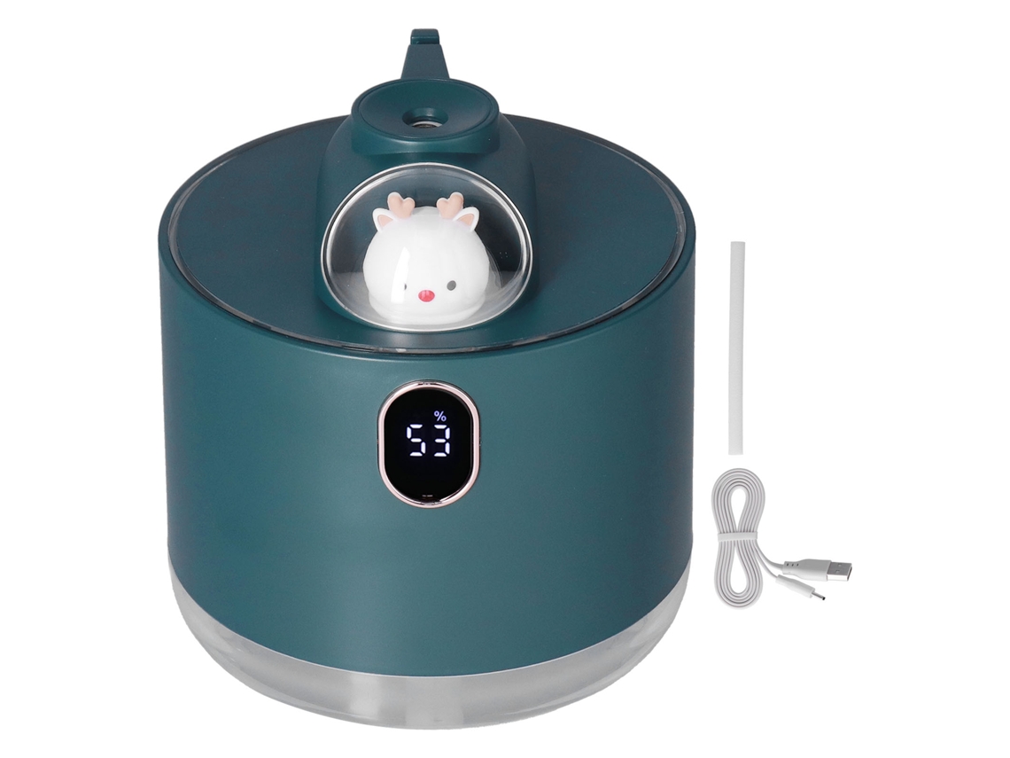 Humidificador de gran capacidad de 500 ml con luz nocturna USB para el hogar y el automóvil.