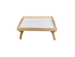 Bandeja cama con patas madera 40x24 cm