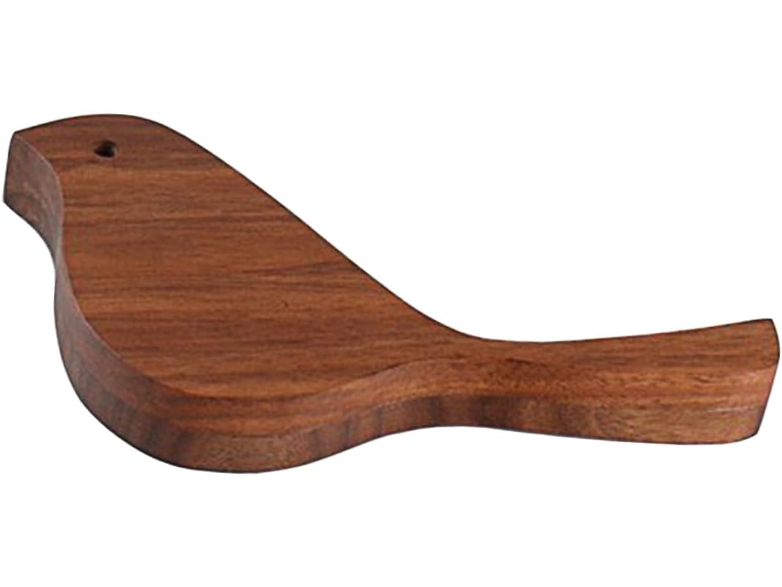 Soporte Para Calendario De Madera Maciza De 2 Piezas Con Motivo De Pájaro