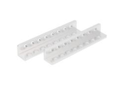 Accesorio Para Robot: Viga En L De Aluminio Con 8 Orificios, 12x12x72 Mm, 2 Unidades, 310300080072