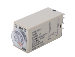 Relé De Tiempo Ajustable H3y-2 De 8 Pines, 0-3 S, 110 Vca, Para Electrodomésticos Y Suministros Eléctricos.