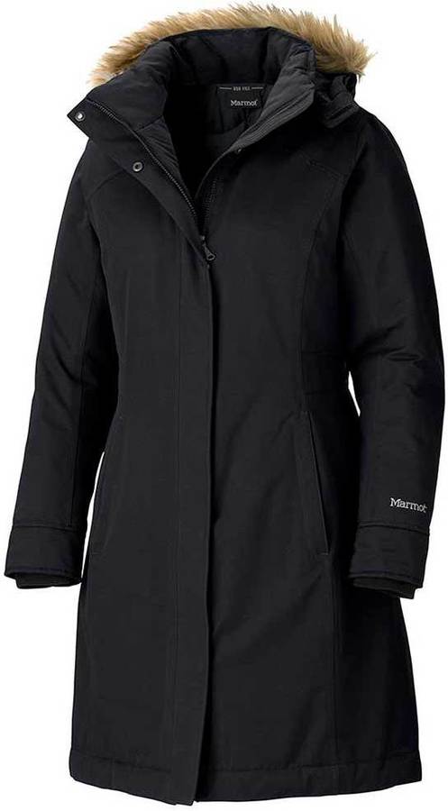 Wms Chelsea Coat chaqueta de plumas aislante ligera 700 pulgadas abrigo para exteriores anorak resistente al agua viento mujer marmot casaco negro esquí