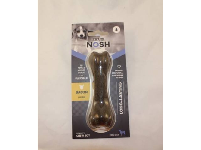 Hueso para Perros HAGEN Zeus Nosh Roer Bacon (S -11cm)