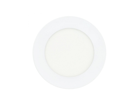 Panel LED Redondo Empotrado 6W 4000K 118mm