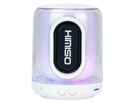 Altavoz Portátil Multicolor KIMISO Kms-A8Mini Blanco