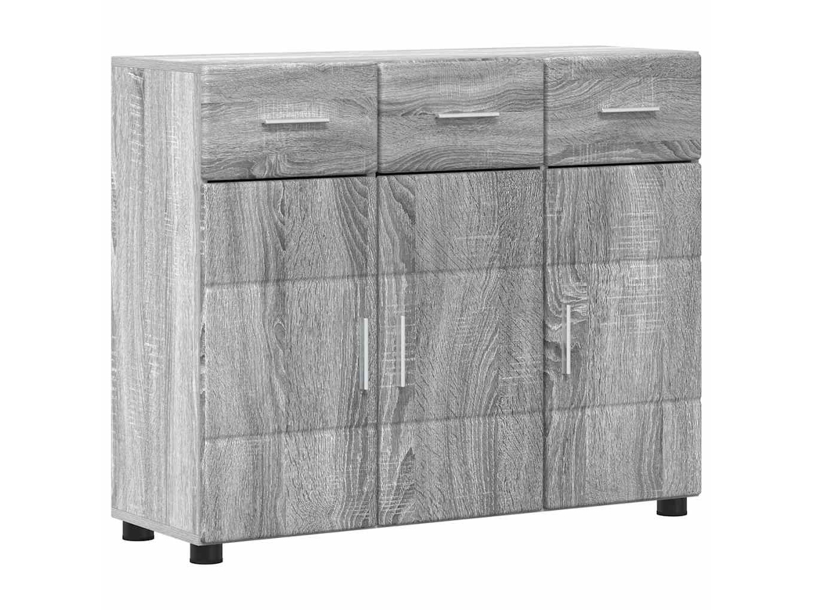 Aparador | Buffet con estante Florin Gray Sonoma 88,5 x 30,5 x 73 cm
