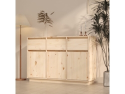 Aparadores Armario 110X34X75 Cm Madera de Pino Maciza