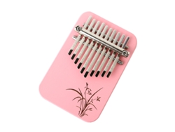 Piano de Polegar Kalimba DIGITALLAB 10 Teclas, Para Niños Y Principiantes (Rosa)