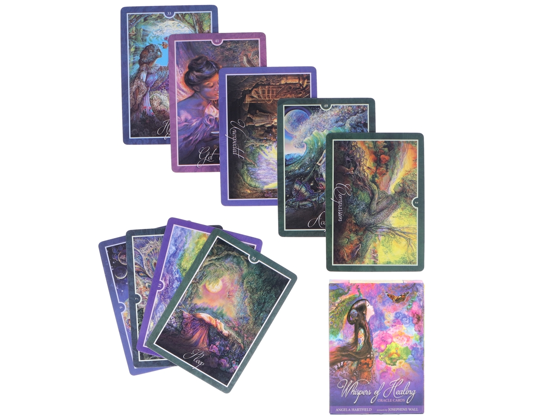 Baralho De Tarô De Festa Em Casa: Adivinhação Misteriosa Com 50 Cartas Holográficas
