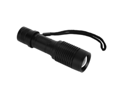 Linterna LED 2026 con luz potente de 2000 lúmenes, zoom telescópico, resistente al agua para aventuras, viajes, senderismo y acampada.