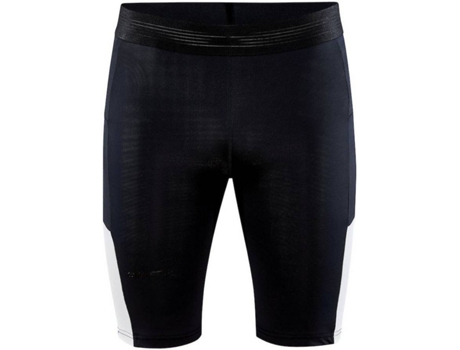 Pantalones Ajustados para Hombre CRAFT Malla Corta Pro Hypervent Negro para Corrida (XXL)
