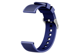 Correa de silicona texturizada a rayas de 20 mm para relojes inteligentes Garmin Move Luxe/Move Style/Move 3/Move Venu Ly Ebike