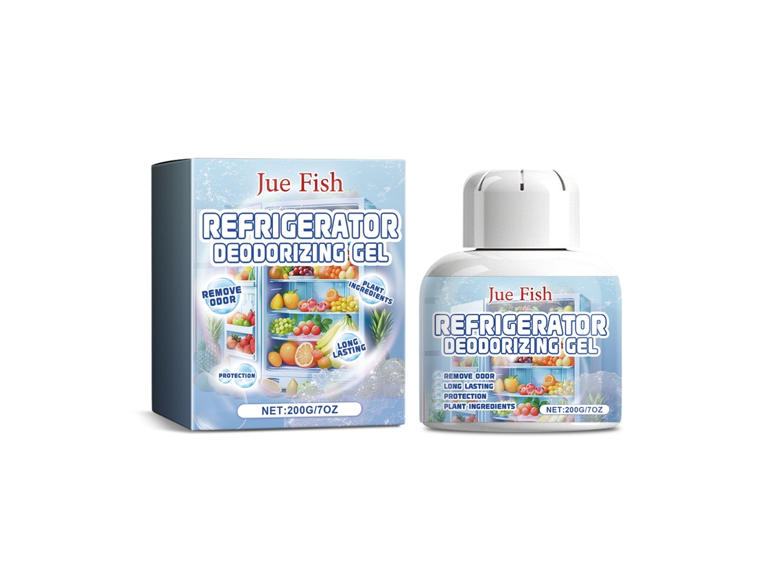 Gel desodorizante y purificador para refrigeradores
