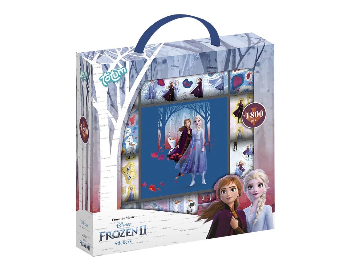 Totum Disney Frozen 2 Caja de Pegatinas 12R+2S+Libro de Pegatinas