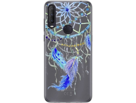 Carcasa Alcatel 1S 2020 TUMUNDOSMARTPHONE Dibujos Transparente Multicolor