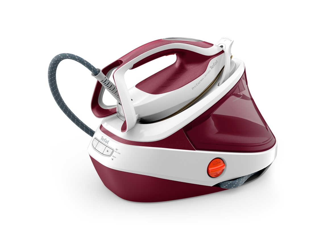 Estación de planchado a vapor TEFAL Pro Express Ultimate Ii Gv9711E0 3000 W 1 2 L Suela Durilium Airglide rojo blanco