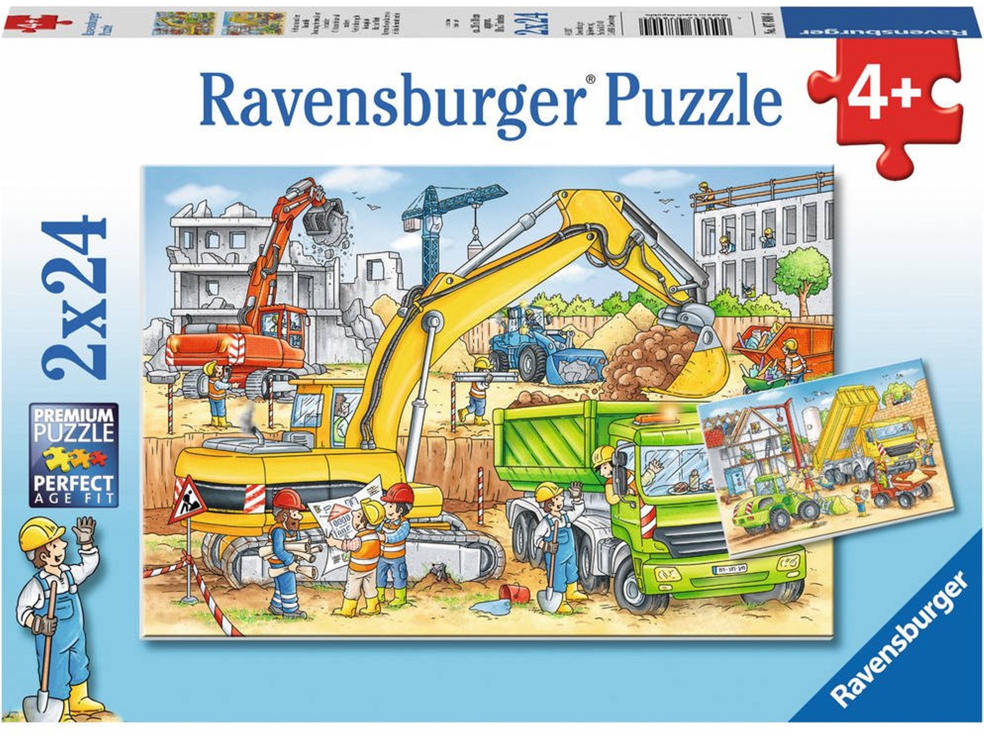 Puzzle RAVENSBURGUER Hard at Work (24 Piezas)