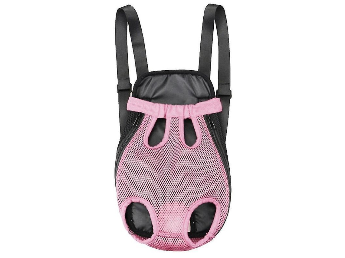 2026-mochila Transportadora Para Mascotas Ajustable Con Diseño De Malla Para Gatos Y Perros, Tamaños S/m/l/xl Xl Rosa