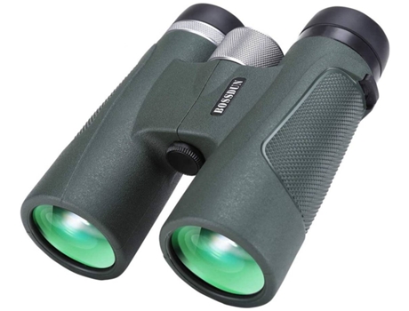 Prismáticos 10X42 para Adultos, Alto Contraste, Repelente al Agua, para Observación de Aves - Verde
