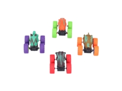 Mini Coches De Dinosaurios Adorables Con Resorte De Retorno, Juguete Para Niños, Regalo