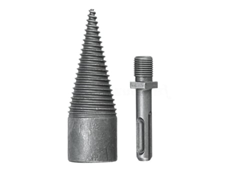 Troncos de madera para dividir martillo eléctrico broca divisor cono leña Split #2