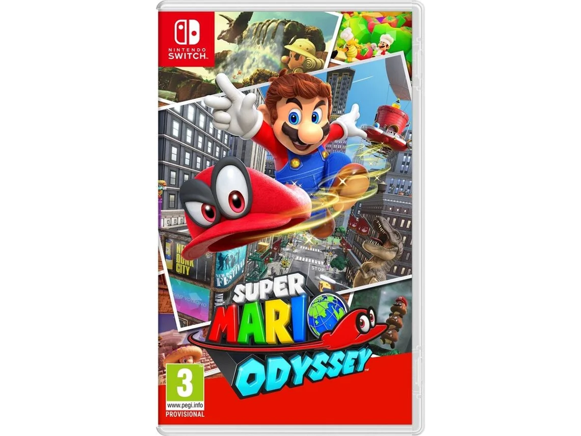 Juego Nintendo Switch Super Mario Odyssey