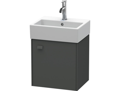 Módulo mural DURAVIT Brioso 43,4 x 33,9 cm 1 puerta con bisagra a la derecha para lavabo Vero Air 072445