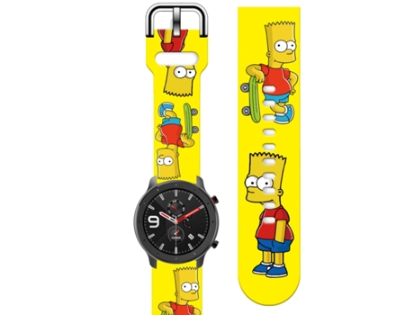 Correa Silicona Líquida para TicWatch E3 Amarillo