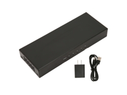 Divisor De Interfaz Multimedia Hd, 1 Entrada, 4 Salidas, 4k 30hz, Efectos Visuales 3d Profesionales.