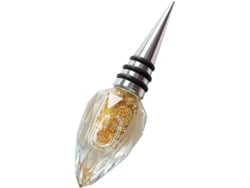 Rolha Para Garrafa De Vinho - Acessório De Vidro Exclusivo E Decorativo - Vedação