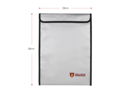 Bolsa Para Documentos Ignífuga E Impermeable Con Cierre Para Dinero, Pasaporte, Joyas Y Objetos De Valor.