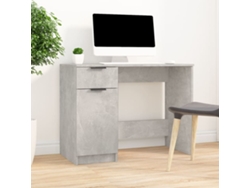 Escritorio | Mesa | Escritorio 100x50x75 cm Derivados de madera Cemento gris