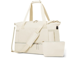 Bolsa De Viaje De Diseño Versátil, Bolsa Deportiva Para Mujer Con Correas De Hombro Ajustables, Bolsa De Fin De Semana Multifunción Para Viajes, Plega