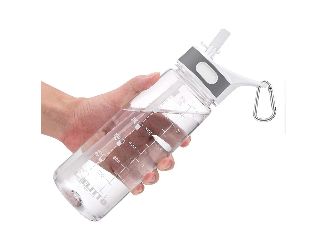Botella De Agua Deportiva De 800 Ml Con Pajita, Sin Bpa Rosewell
