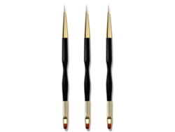 Pluma para dibujar uñas, doble cara, pincel para pintar KOFIHETY