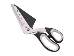 Tijeras Para Pizza Con Pala, Acero Inoxidable De Calidad Alimentaria, Mango Suave, Multifuncional, 27cm, Negro
