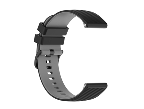 Pulsera Huawei Watch GT3 46mm Silicona Bicolor Texturizada Negro / Gris AVIZAR