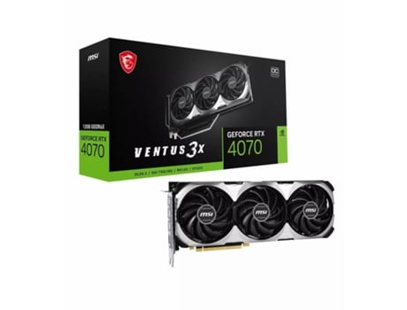 tarjeta gráfica ventus 3x e 12 go oc MSI RTX 4070