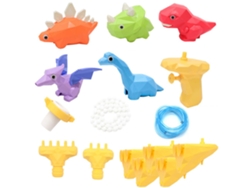 2026-16 Piezas Juguetes De Baño De Dinosaurios Para Niños Juguetes De Riego De Dinosaurios Juguetes De Baño Divertidos Regalo De Verano Para Niños