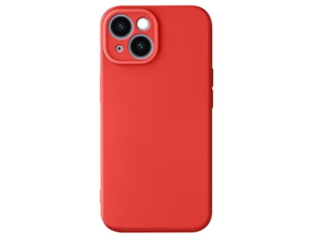 Funda para iPhone 15 AVIZAR Silicona Rojo