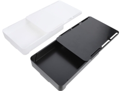 Besportble Caja De Almacenamiento Multiusos Invisible Alipis Para Debajo Del Escritorio Y Abs Estudio