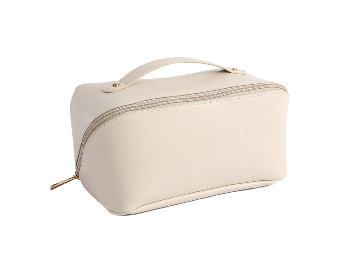 Bolsa de cosméticos grande para mujer, bolsa de viaje portátil