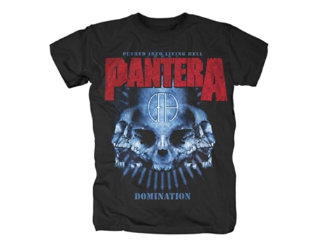 Camiseta ROCKINSTONE Pantera Dominación (Algodón - XL)