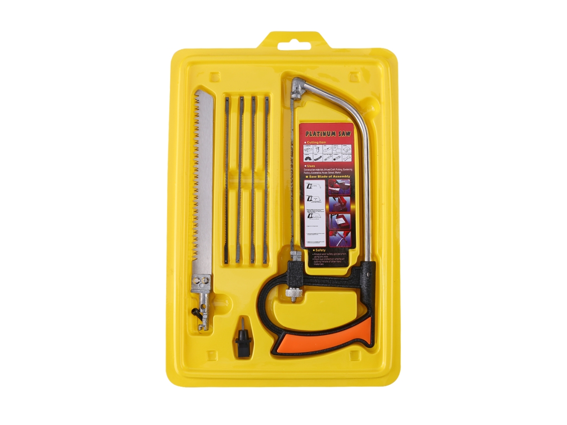 Sierra De Mano Multifuncional Para Carpintería Doméstica, Para Cortar Madera, Aluminio Y Vidrio - Juego Universal