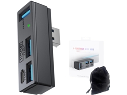 Extensor de concentrador USB 3.0 con puertos C y 3a para PC y ordenadores. SFUSHOS