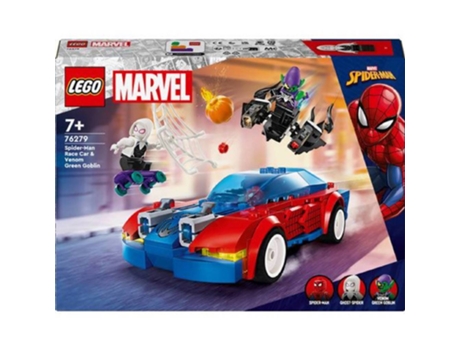 LEGO 76279 Coche de Carreras de Spiderman Y Duende Verde Ven