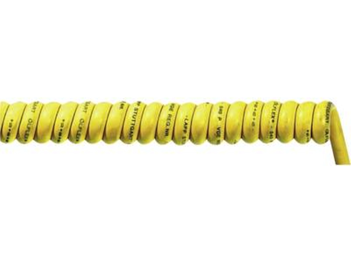 Lappkabel Spiralkabel Ölflex® Spiral 540 P 1000 Mm / 3000 Mm 3 X 1.5 Mm² Gelb 73220149 1 St. (73220149)