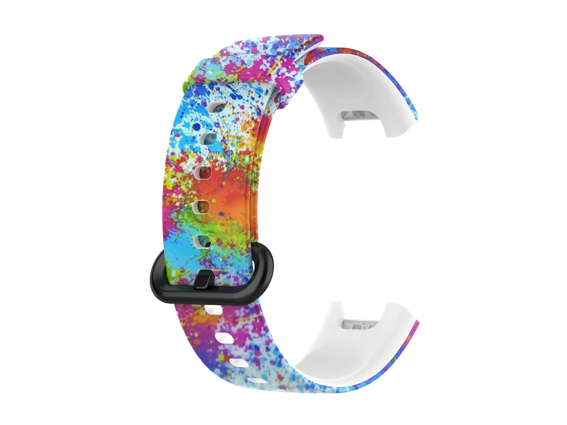 Cinto De Substituição Em Silicone Com Estampa Compatível Com Xiaomi Mi Watch Lite E Redmi Watch Lite