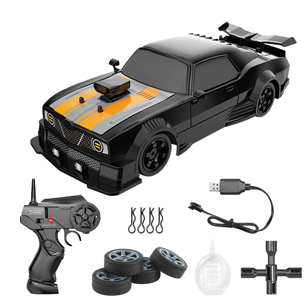 Carro De Corrida De Drift De Alta Velocidade Com Controle Remoto 2.4g