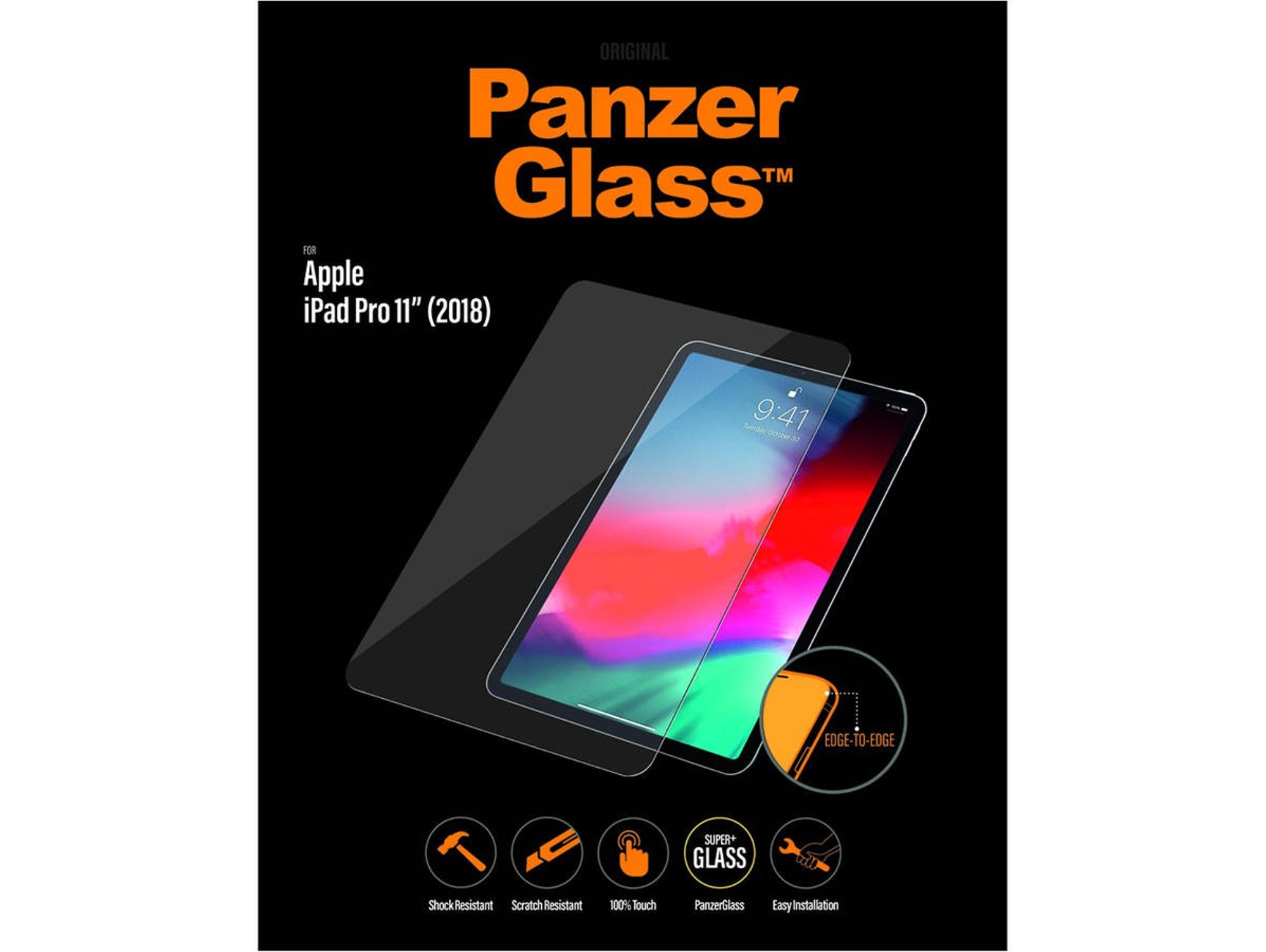 Protector de pantalla para tablet PANZERGLASS 2655 (11'' - Cristal templado)